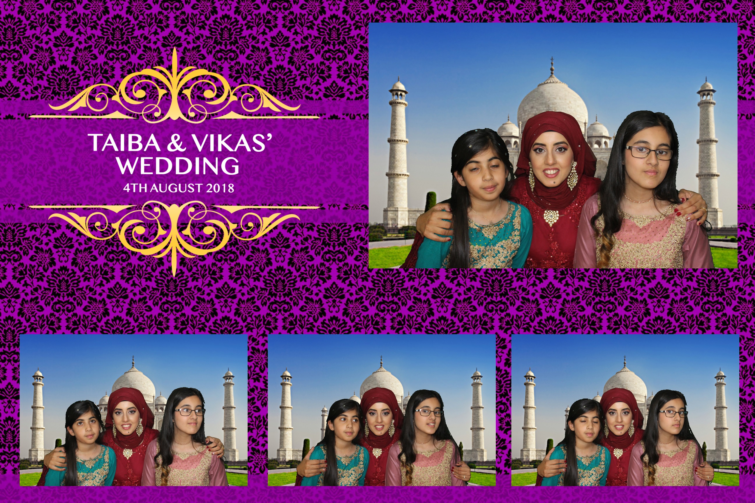 Taiba & Vikas | View more photos from the event at images.mobile-photo-booth.com/u/MobilePhotoBoothUK/Taiba-Vikas
